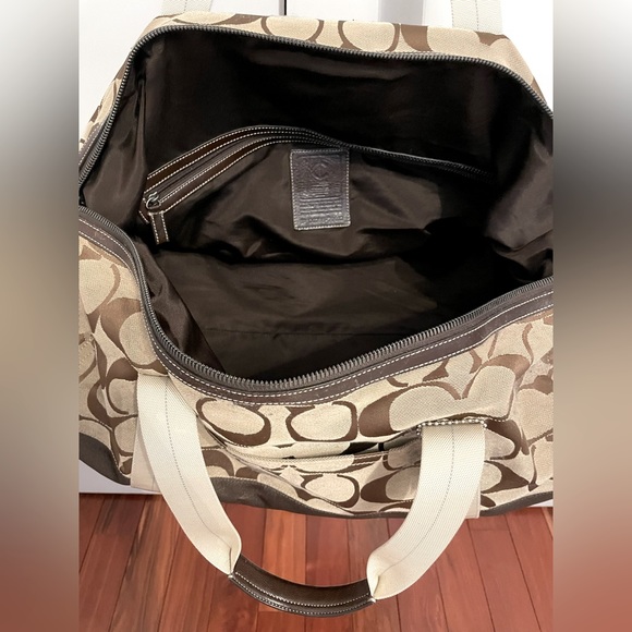 Vintage Coach large duffle/ travel bag - Picture 2 of 4